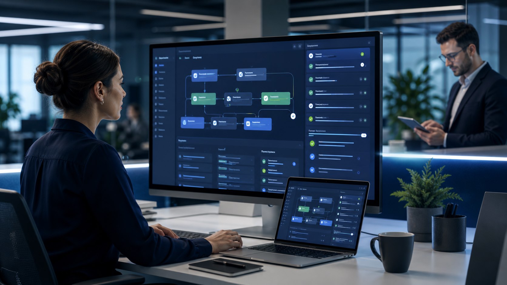 AI agent workflow automation dashboard for operations teams